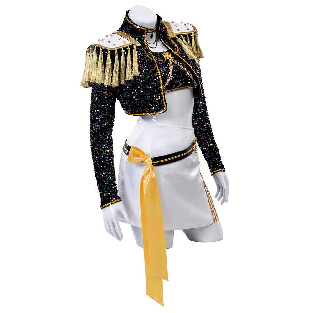 Demon Hunter Girls Mira Cosplay Costume for Music Performance - Halloweez