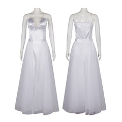 Wicked Glinda Cosplay Costume for Halloween and Stage Performance - Halloweez