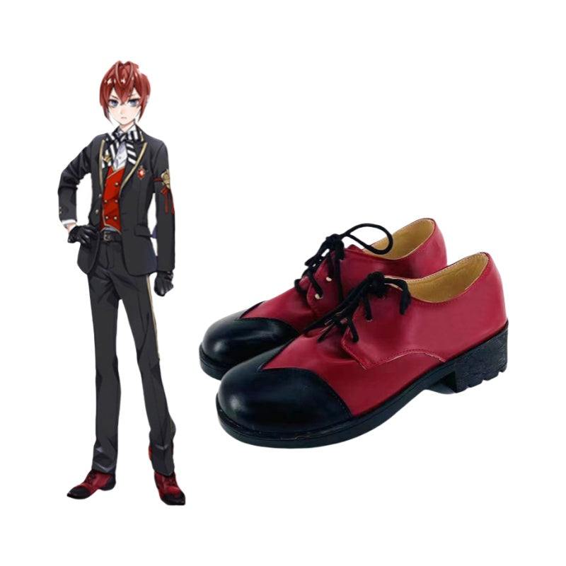 1514 Twisted Wonderland Alice Deuce Cosplay Shoes for Anime Conventions - Halloweez