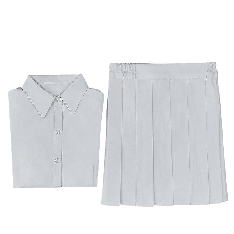 The Promised Neverland Cosplay Costume Emma Norman Ray White Shirt Set Anime Daily Wear - Halloweez