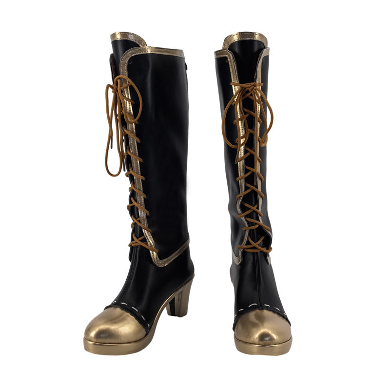 Lovelive Maid Awakening Cosplay Shoes for Kousaka Honoka, Minami Kotori, Sonoda Umi, Ayase Eli, Nishikino Maki, Koizumi Hanayo, Hoshizora Rin, Yazawa Nico, Tojo Nozomi - Halloweez