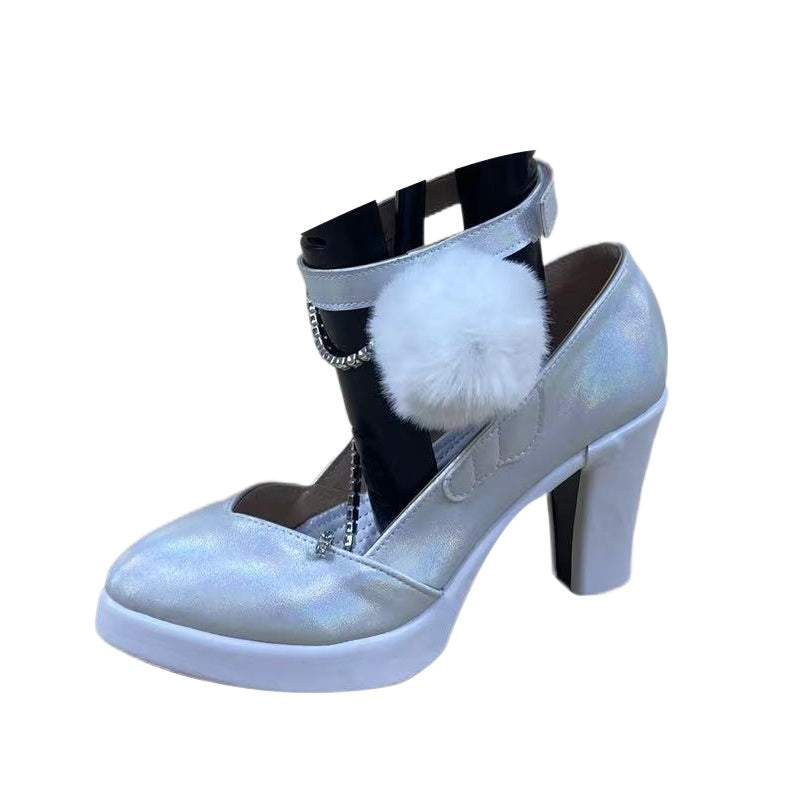 1634 Naraka: Bladepoint Tianlu Ruiguang Zhushen Cosplay Shoes for Anime Expo Performance - Halloweez