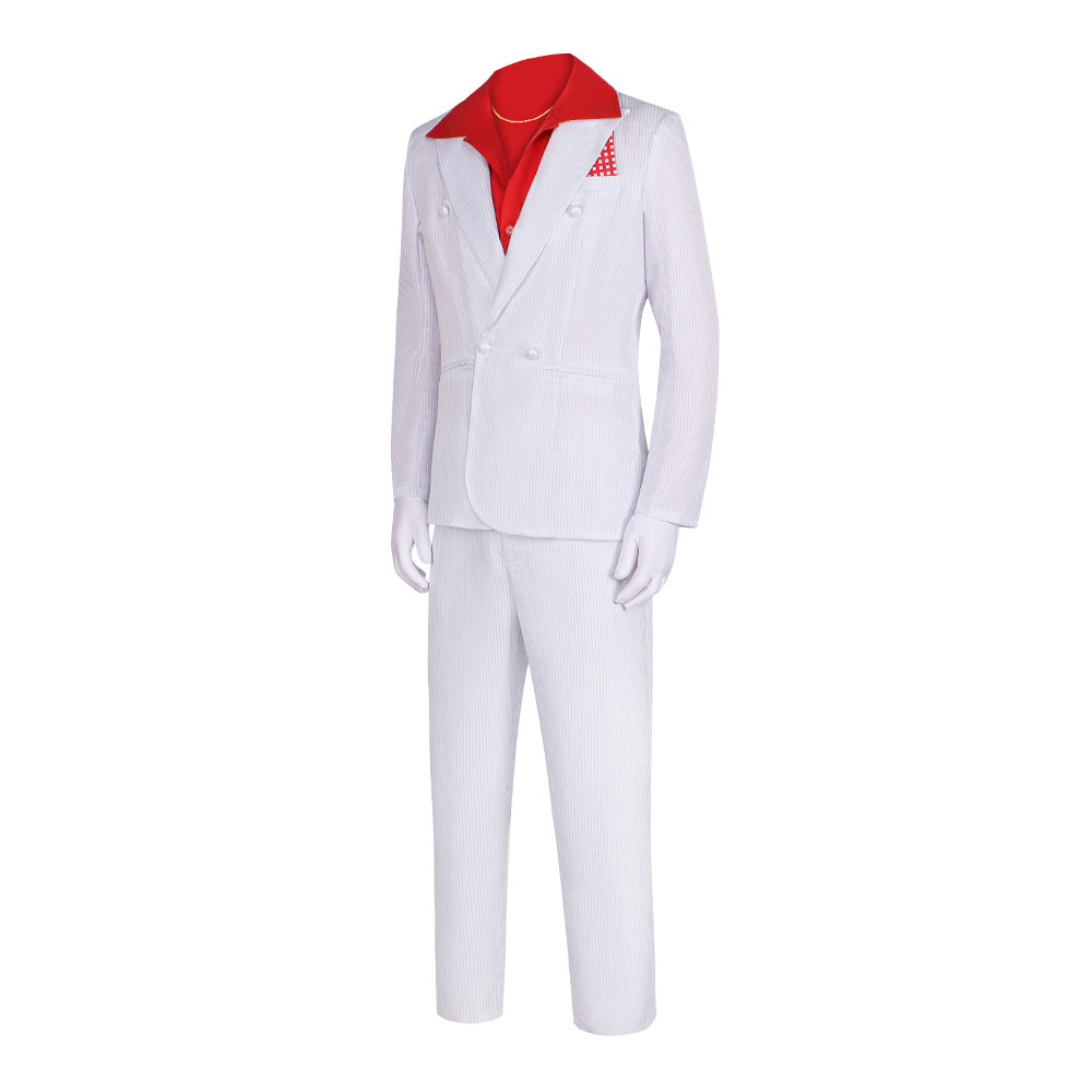 Scarface Tony Montana Cosplay Costume Al Pacino Movie Suit Outfit for Stage Performance Halloween Party