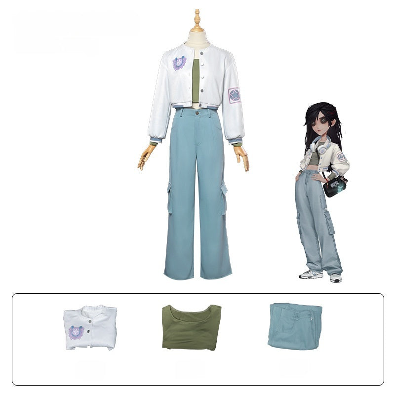 Identity V Antiquarian Cosplay Costume - Fifth Personality Survivor OPH Team Esports Outfit - Halloweez