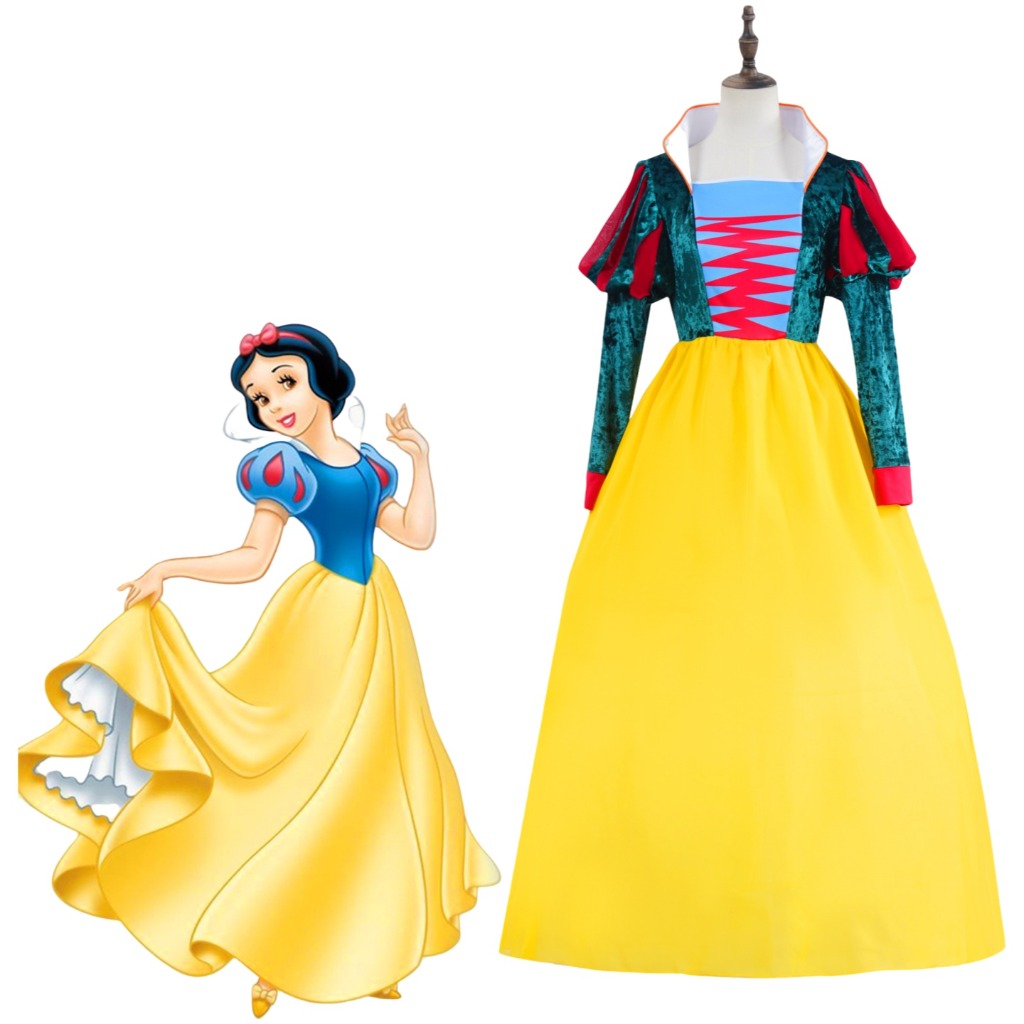 Snow White Costume for Women - Elegant Princess Dress - Halloweez