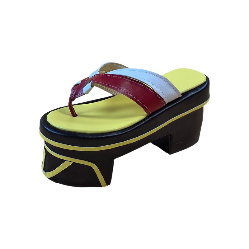 Naruto Geta Wandering Ronin Rin Cosplay Shoes Anime Convention Performance Shoes - Halloweez