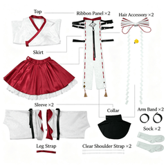 Eri Uesugi Cosplay Costume,Custom Size for Halloween & Comic‑Con