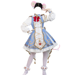 World Project PJSK Hoshino Ichika Cosplay Costume Anime Game Dress Set - Halloweez