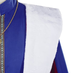 Royal King Queen Cosplay Costume Medieval Court Noble Outfit Halloween Party Performance Dress - Halloweez