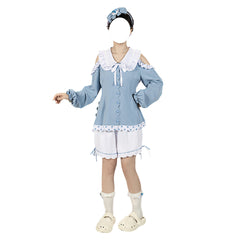 Bangdream Mygo Sleepover Party Takamatsu Tomori Cosplay Costume for Women - Halloweez