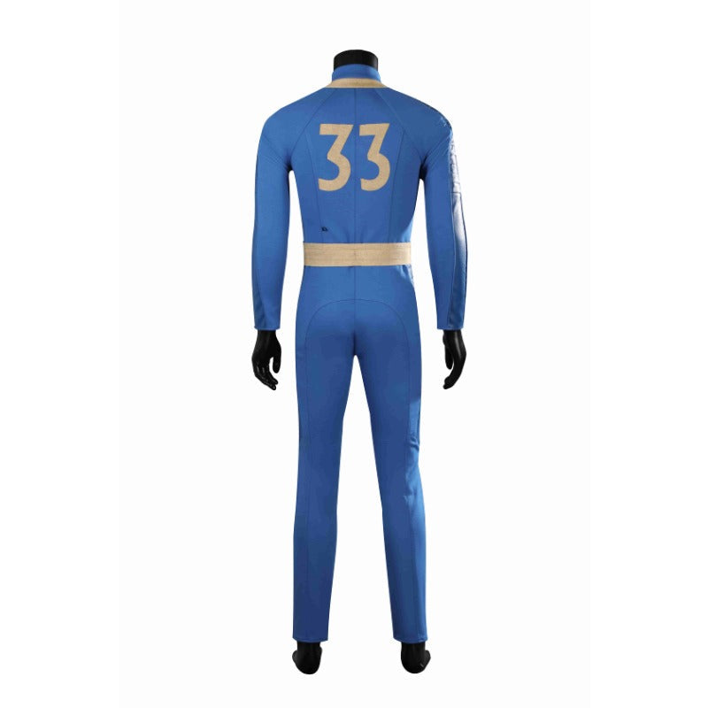 Halloweez Exclusive: Fallout Overseer Hank Cosplay Costume for Men - Perfect for Halloween Carnivals - Halloweez