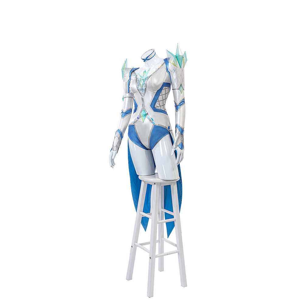 Marvel Rivals Emma Frost Cosplay Costume, White Queen Full Set Anime Game Outfit for Women Halloween Party Cosplay - Halloweez