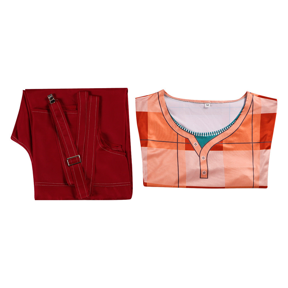 Animation Wreck-It Ralph cos Ralph cosplay movie same overalls Halloween party costumes