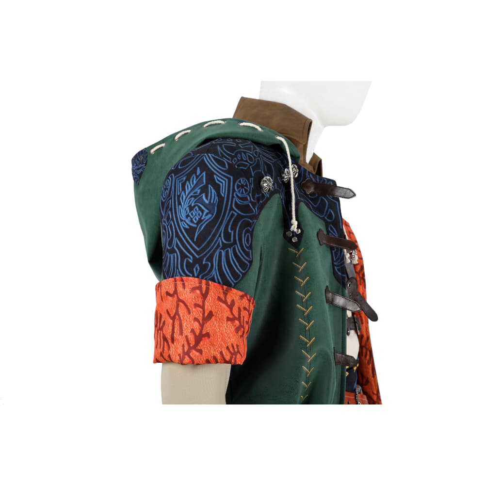 Monster Hunter Wilds Official Hope Set Male Cosplay Costume, High Quality Video Game Outfit - Halloweez