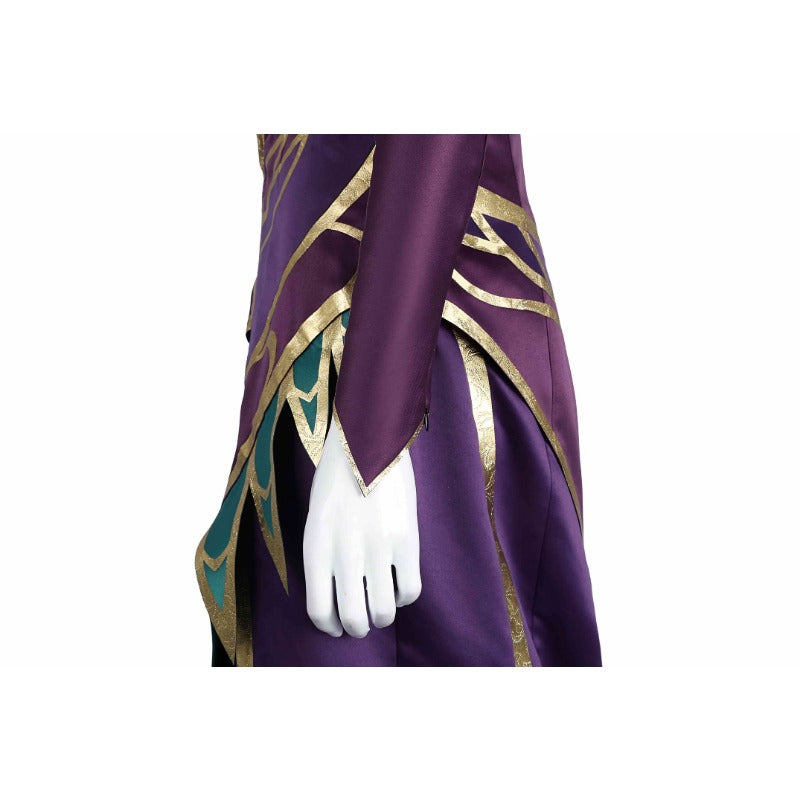 Costume de cosplay Epic Witch Morgana de League of Legends pour femme par Halloweez