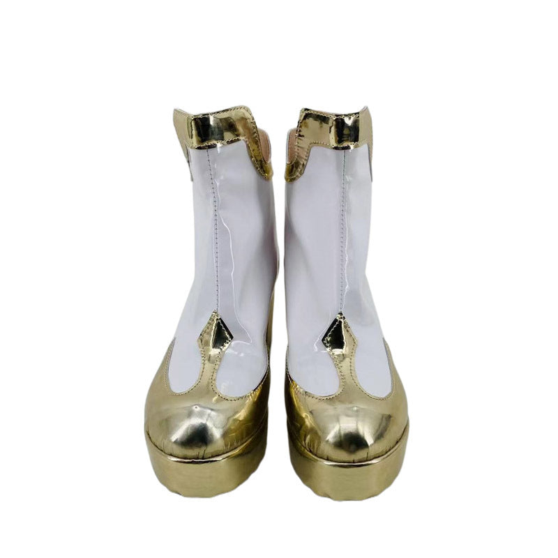Genshin Impact Diluc (Knights of Favonius) Cosplay Shoes for Anime Conventions and Performances - Halloweez