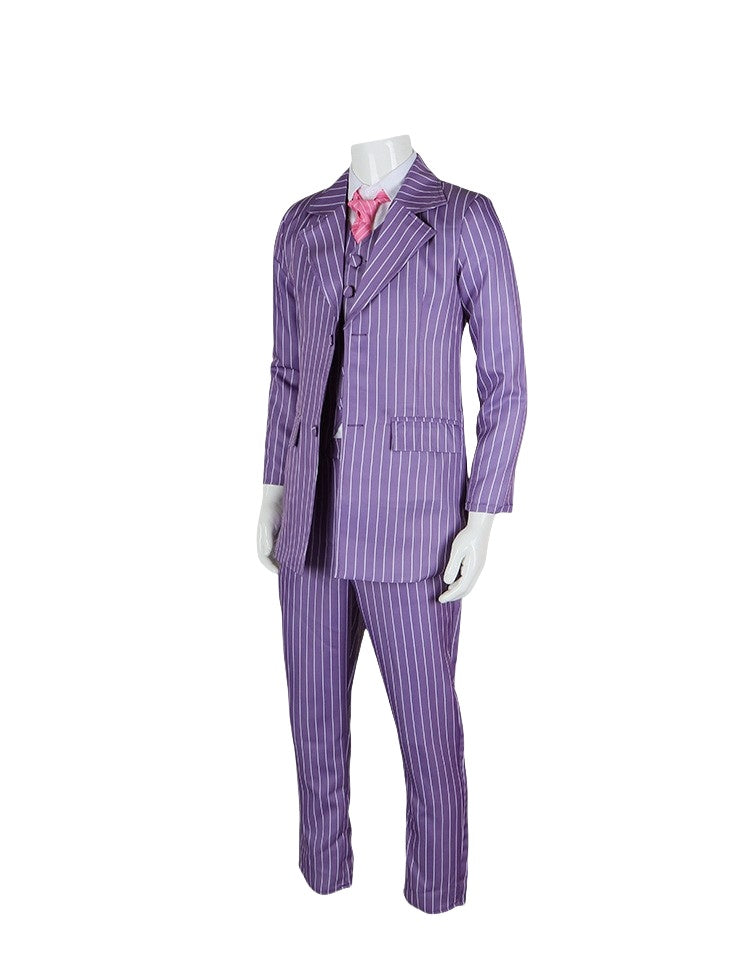 Tokyo Revengers Haruchiyo Sanzu Striped Suit Cosplay Costume Full Set