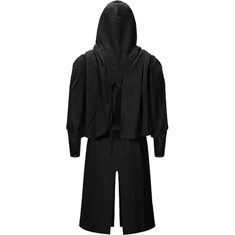 Popular Medieval Renaissance Pirate Knight Cape Robe Full Set Stage Performance Costume - Halloweez