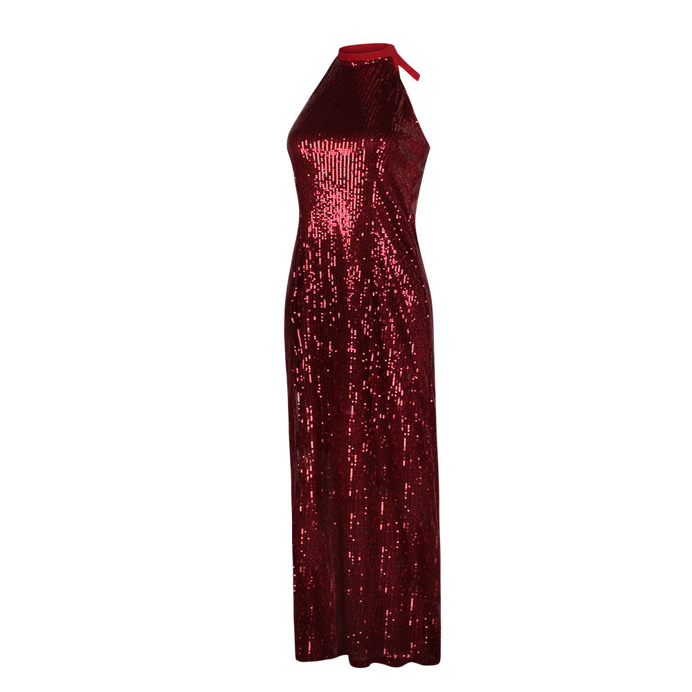 John Wick Ballet Assassin Cosplay Costume - Shimmering Long Dress for Halloween Party and Movie Reenactment
