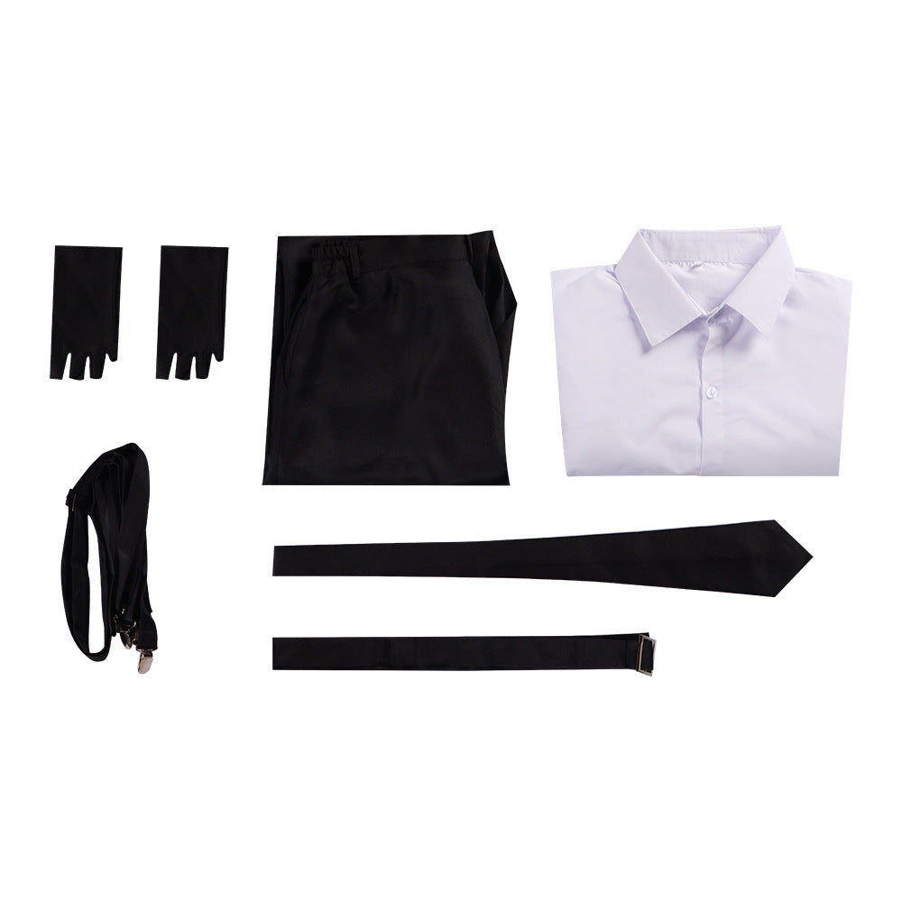 Bungo Stray Dogs Armed Detective Agency Nakajima Atsushi Cosplay Costume for Halloween and Role-Playing - Halloweez