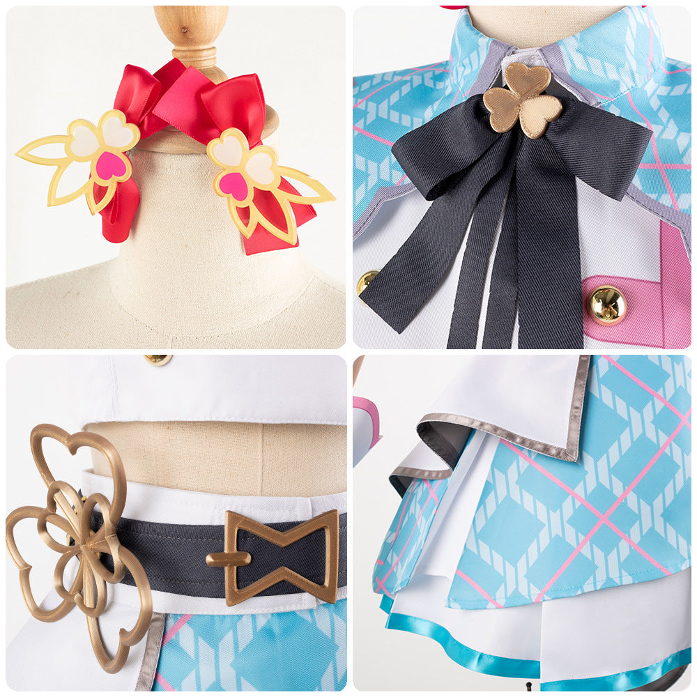 Project Sekai Moremore Jump Momoi Airi Cosplay Costume Anime Dress Set - Halloweez