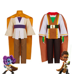Star Wars Young Jedi Adventures Lys Nubs Cosplay Costume for Kids Halloween Role Play - Halloweez