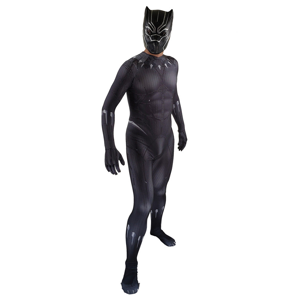 Black Panther Children's Cosplay Costume for Halloween and Christmas - Halloweez