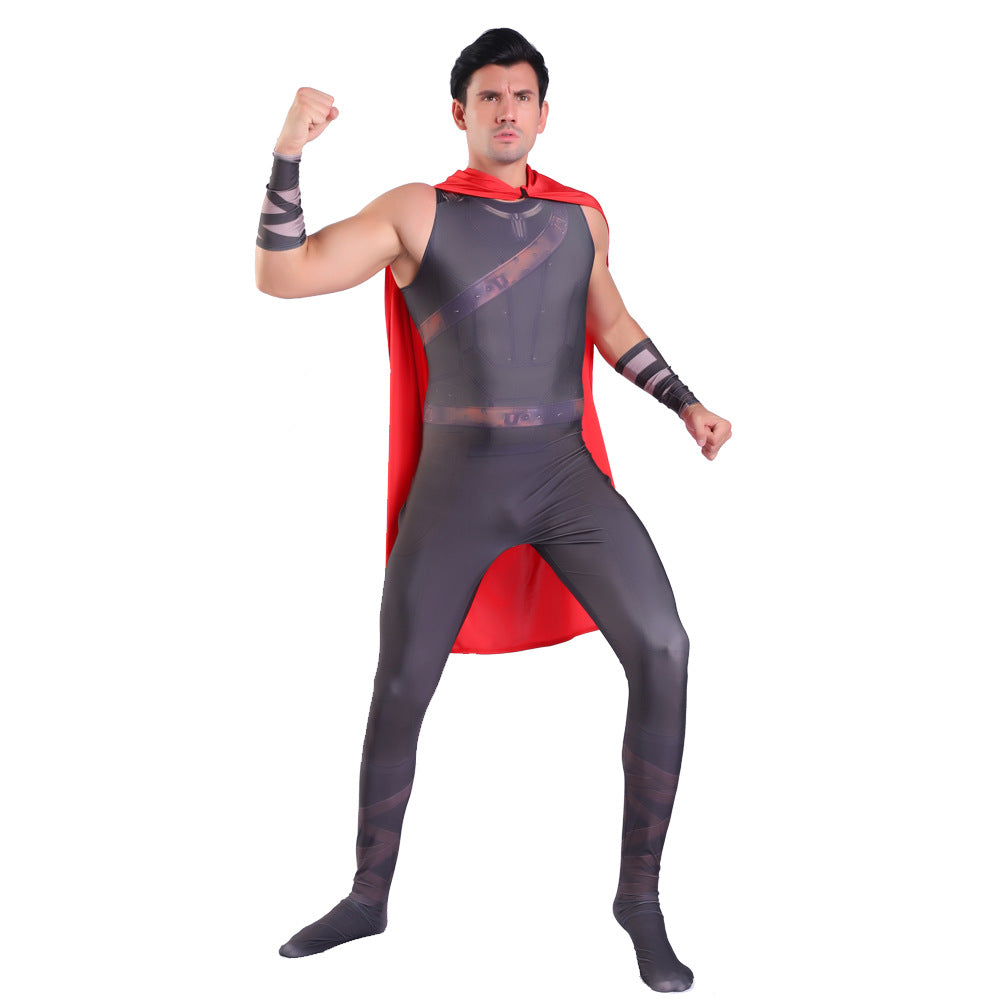 Thor Cosplay 3D Printed Adult Children Anime Costume Stage Performance Clothing - Halloweez