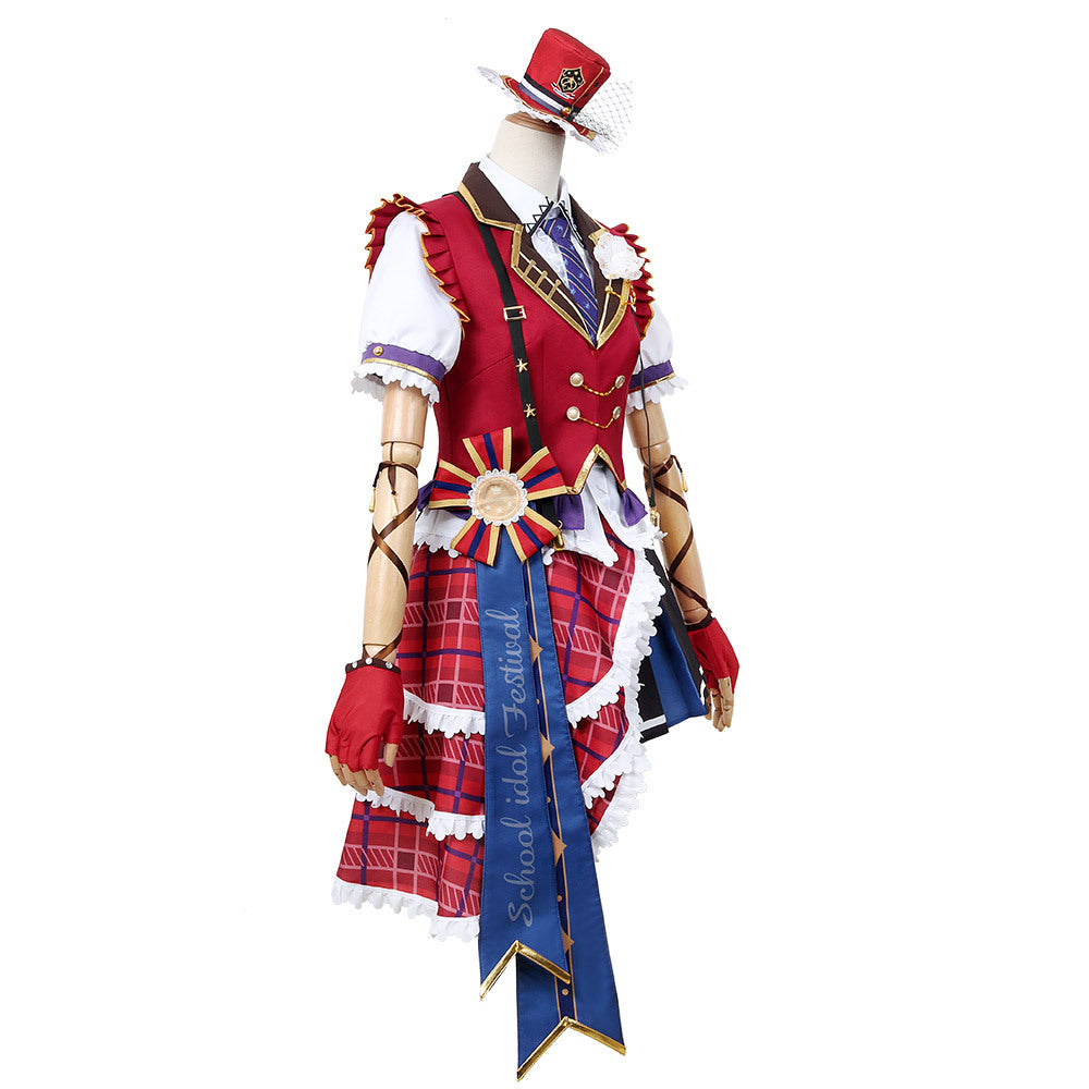 Love Live! Yuki Setsuna Cosplay Costume Nijigasaki High School Idol Club Anime Outfit - Halloweez