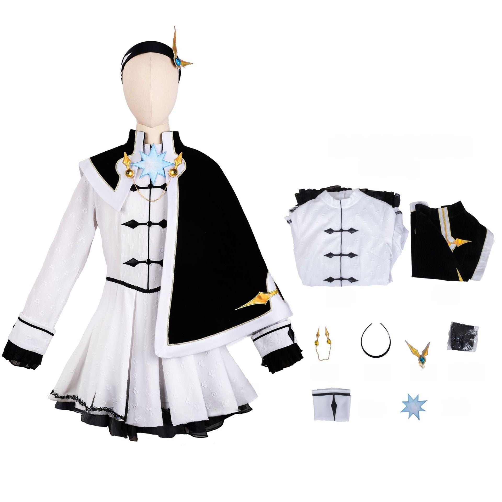 Cardcaptor Sakura Cosplay Costume - Sakura Kinomoto & Syaoran Li Outfit for Anime Fans - Halloweez