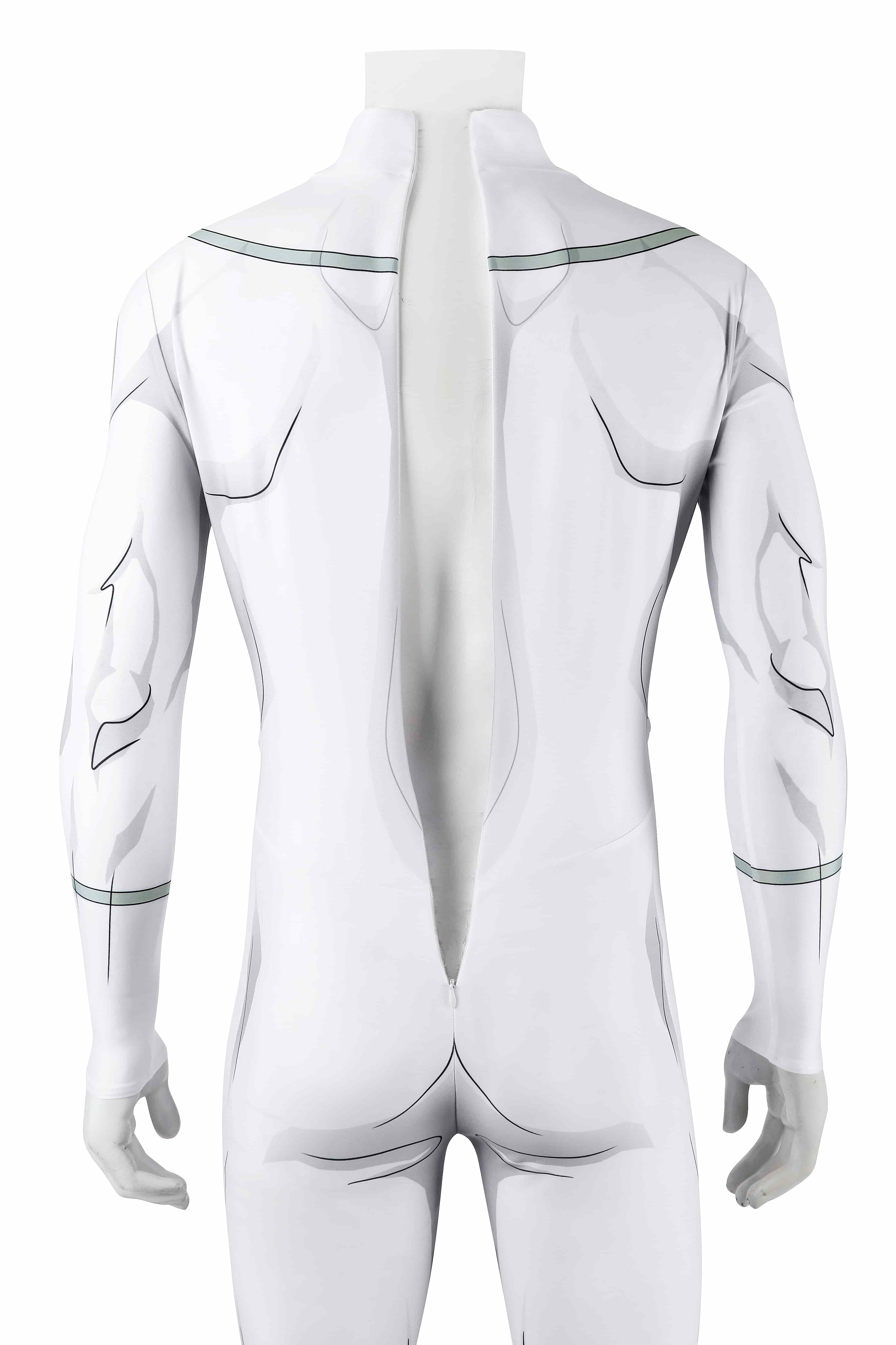 Invincible Viltrumite Mark Full Body Tights Cosplay Costume, Complete Invincible Youth Superhero Jumpsuit Outfit for Cosplay Party - Halloweez