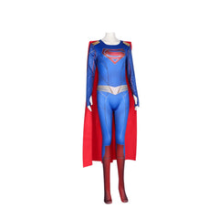 Superman & Lois Cosplay Costume - Superman Bodysuit with Cape for Halloween