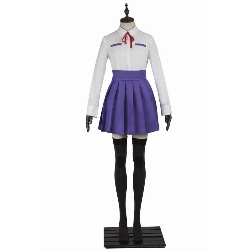 Costume de cosplay Aigasaki de Persona 5 d'Halloween - Uniforme scolaire d'anime haut de gamme pour les célébrations festives