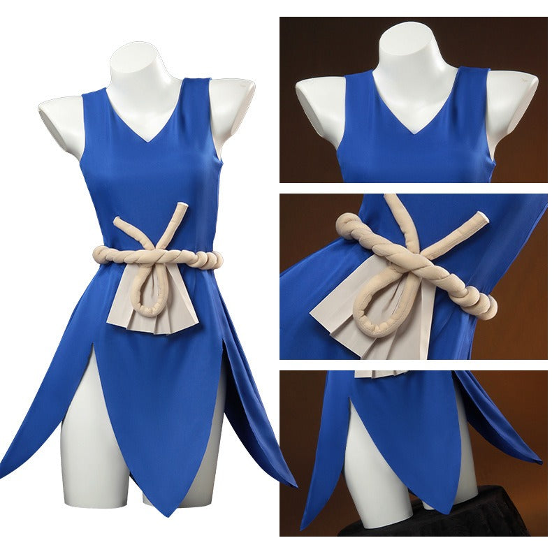 Official Kohaku Cosplay Costume from Dr. STONE Anime Series