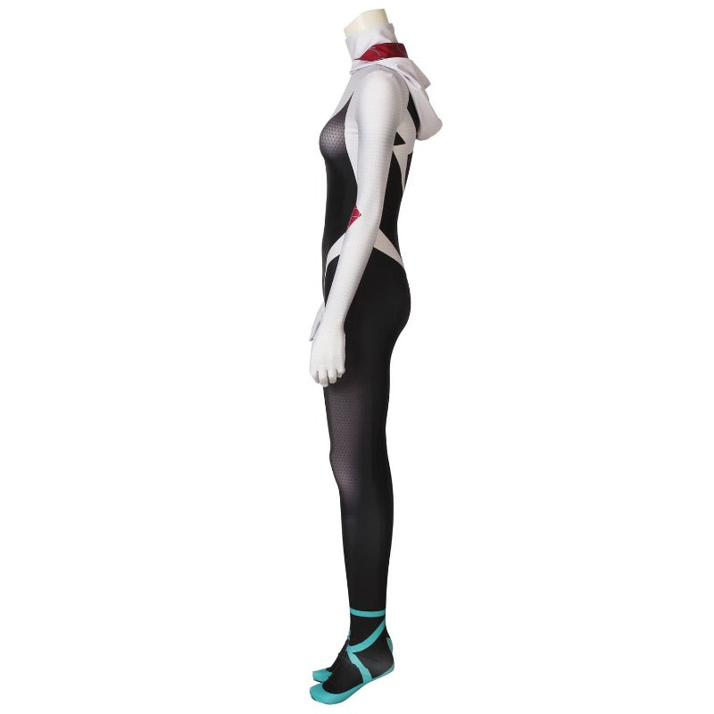 Halloweez Spider-Gwen Cosplay Bodysuit - Gwen Stacy Ver2 Costume