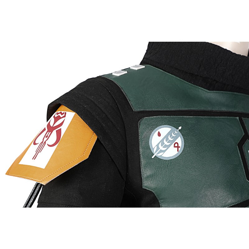 Halloweez Star Wars Boba Fett Full Set Cosplay Costume - Authentic Halloween Outfit for Enthusiasts