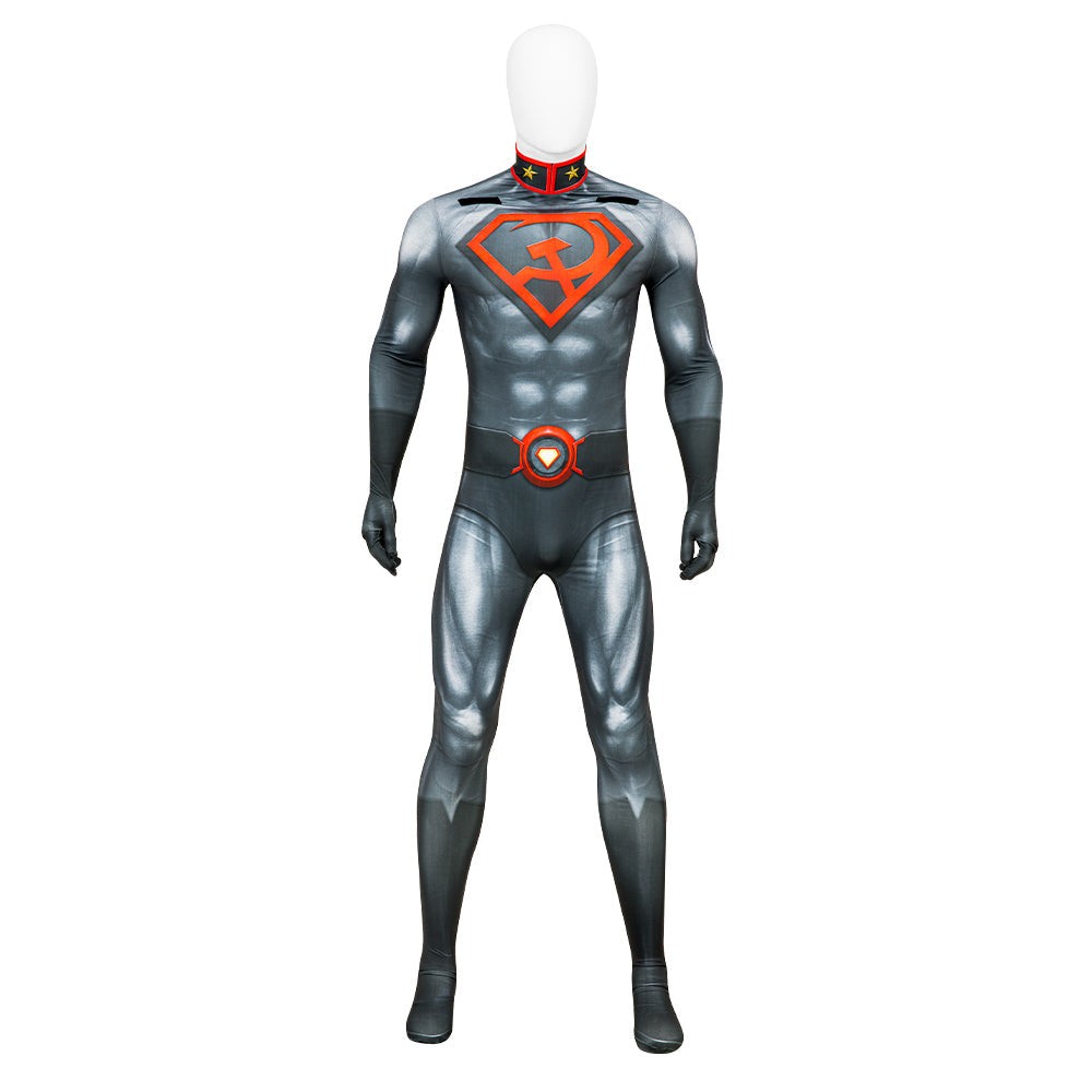 Halloweez Superman Red Son Cosplay Costume Full Set