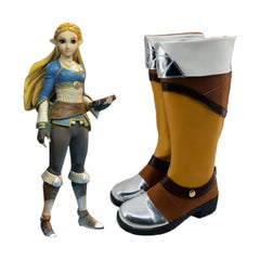 1043 The Legend of Zelda Princess Zelda Cosplay Shoes for Anime Conventions and Performances - Halloweez