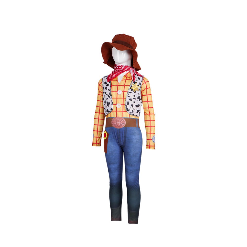 Children's Day Toy Story Costume Performance Outfit Cowboy Woody Children Cosplay Role Play Costume