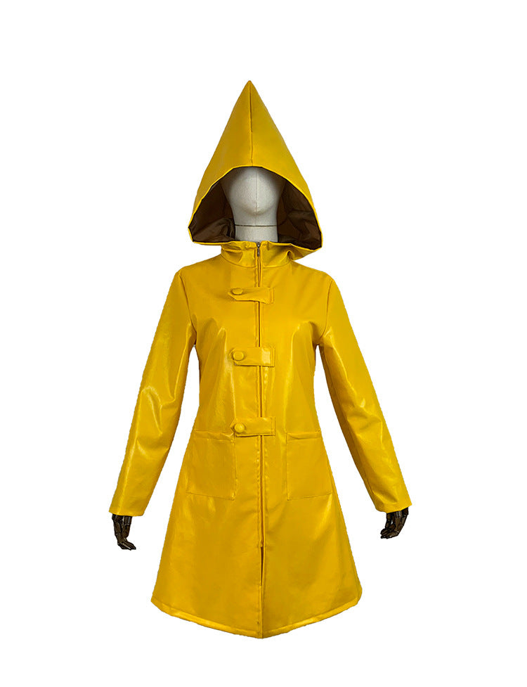 Little Nightmares Six Cosplay Costume - The Hungry Child Halloween Role-Playing Outfit - Halloweez