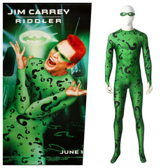 Official Jim Carrey Riddler Costume from Batman Forever Movie