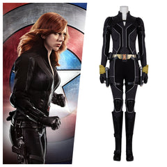Black Widow Elite Suit Cosplay Costume: Become Natasha Romanoff