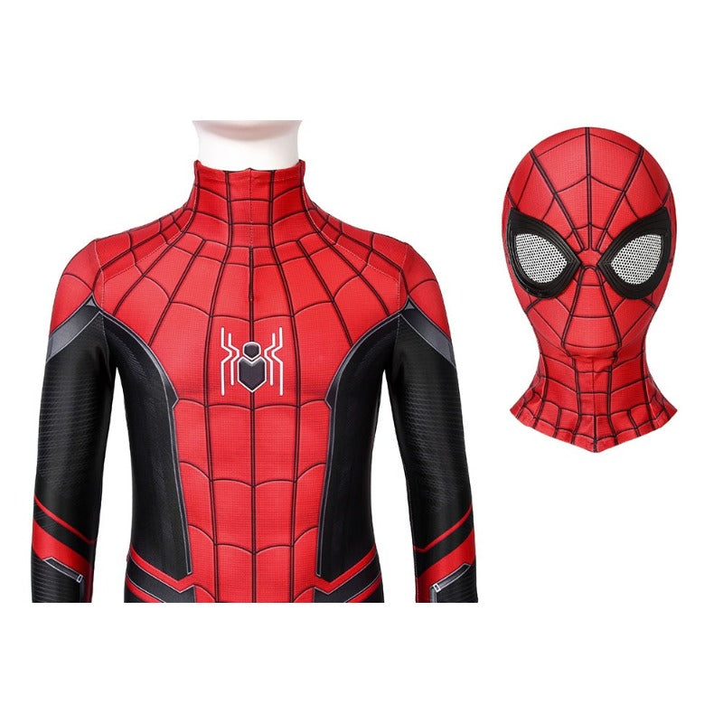 Halloweez Spider-Man Zentai Suit - Become a Web-Slinging Hero in this Jumpsuit with Mask