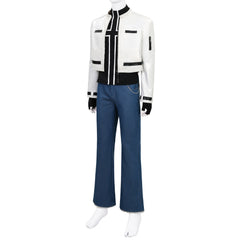 The King of Fighters '99 Kyo Kusanagi Full Costume Set - Cosplay Outfit with Jacket, Pants, and Gloves