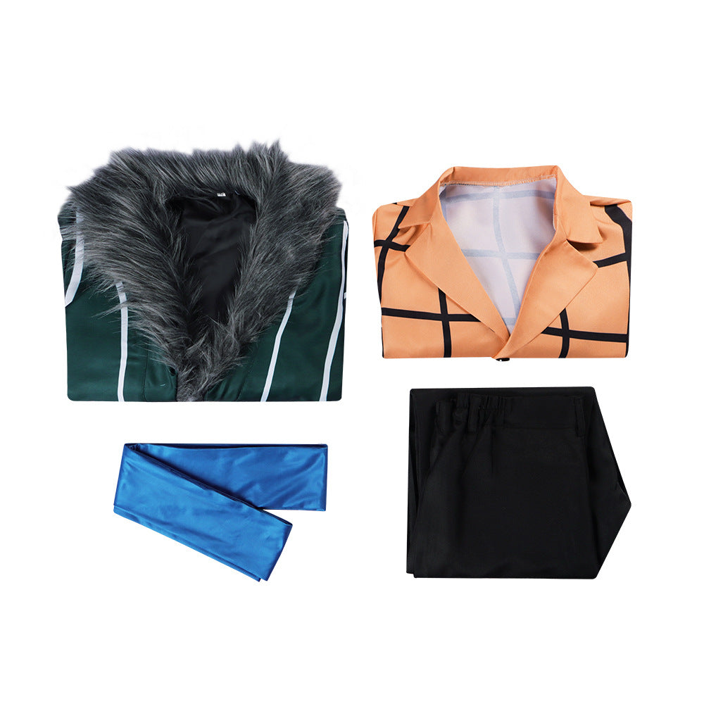One Piece Sir Crocodile Cosplay Costume - Premium Anime Outfit for Role Play - Halloweez