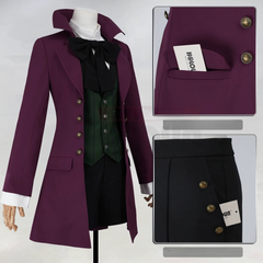 Black Butler Alois Trancy Cosplay, Custom Daily Outfit for Halloween & Comic Con