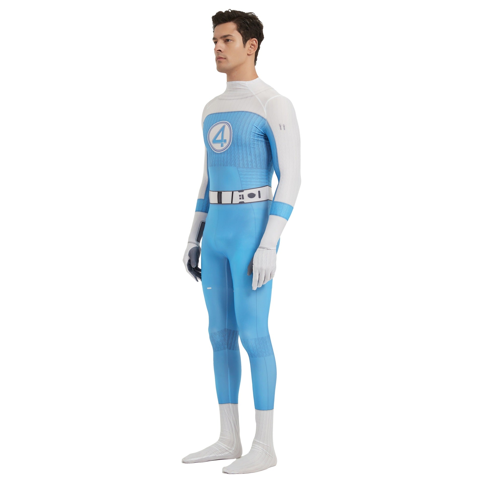 Fantastic Four 4 Rise of the Silver Surfer cosplay bodysuit for Mr. Fantastic, Invisible Woman, Human Torch - Halloweez