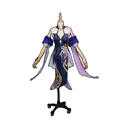 Halloweez Ningguang Orchid's Evening Gown Cosplay Costume for Roleplay & Events