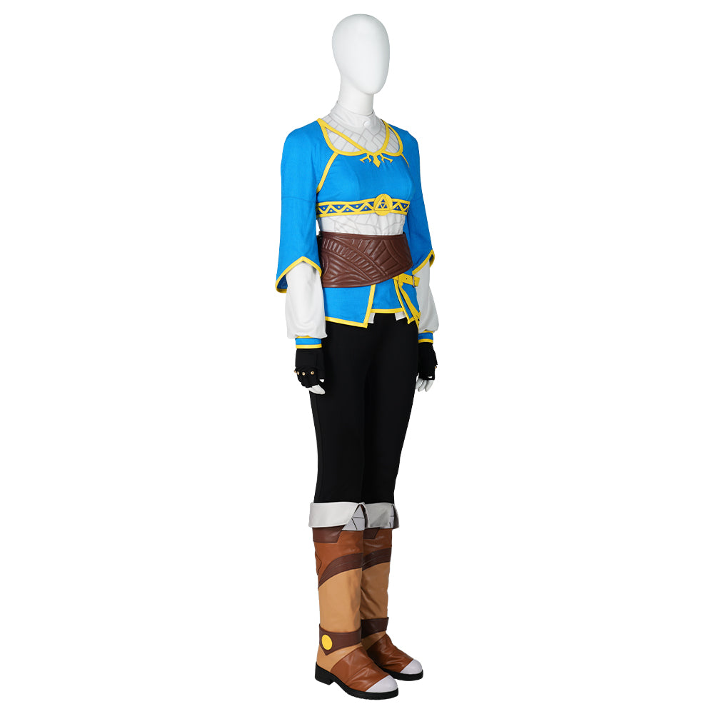 Embrace the Legend with Halloweez Princess Zelda Cosplay Costume from Breath of the Wild