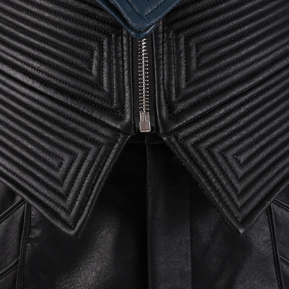 Premium Devil May Cry 5 Vergil Deluxe Cosplay Costume Full Set with Coat and Yamato - Halloweez